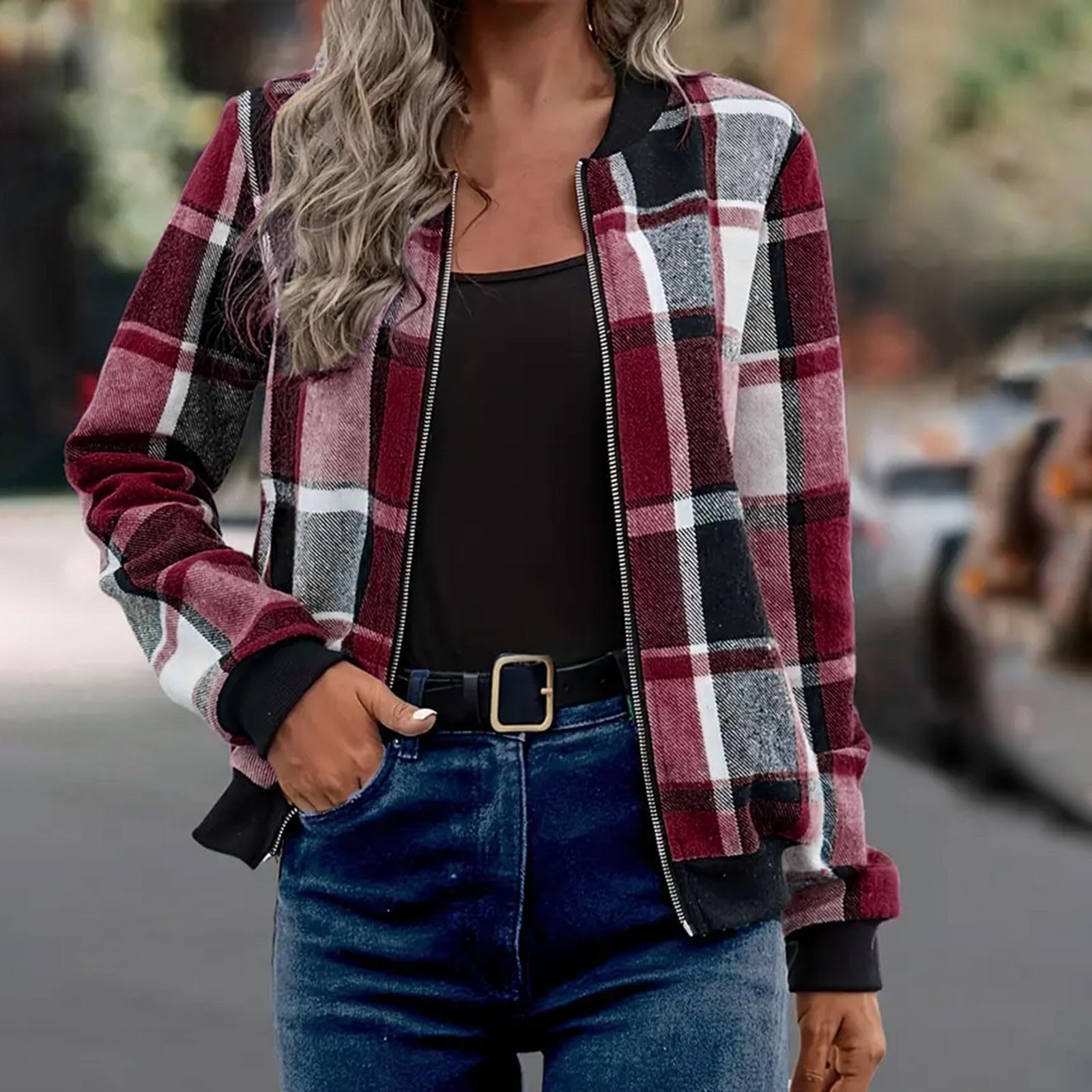 Female Bomber Jacket