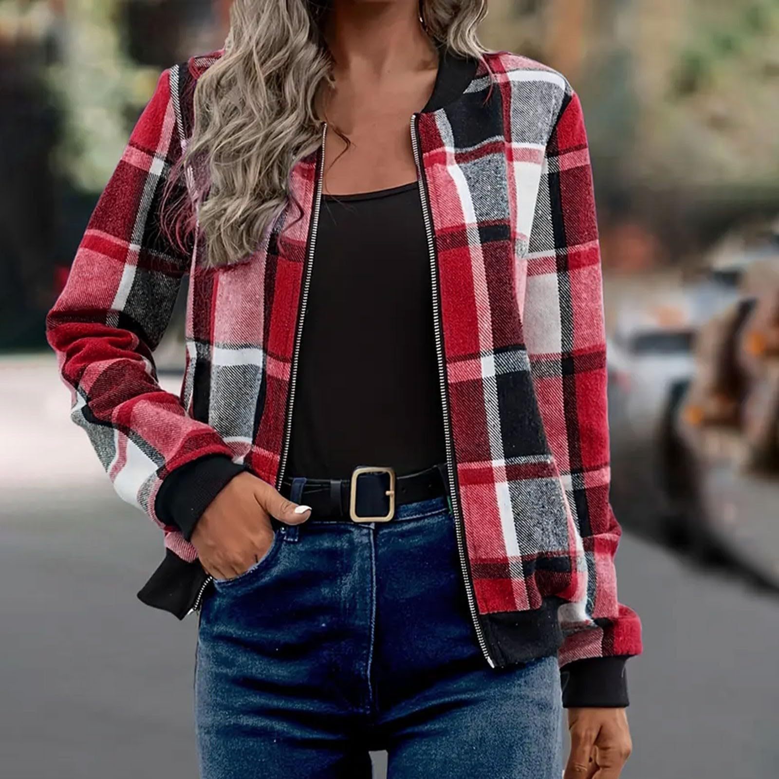 Female Bomber Jacket