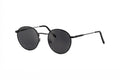Boléro Sage — Round Metal Polarized Sunglasses