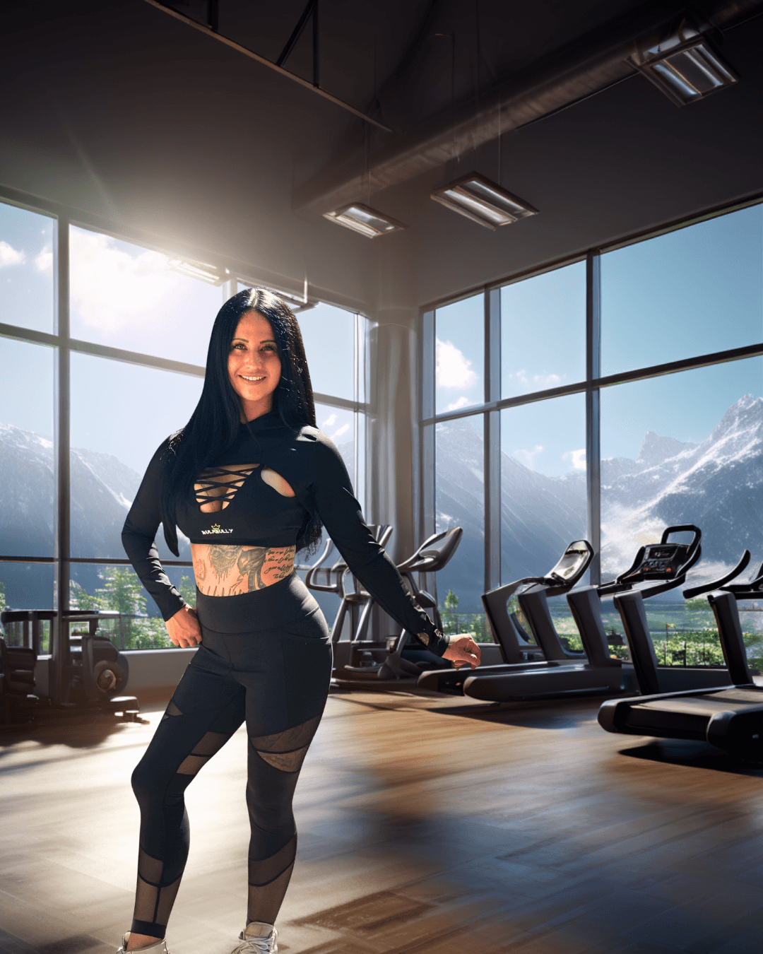 BulkBully Women's Sports Bra & Shrug: Comfort Meets Style