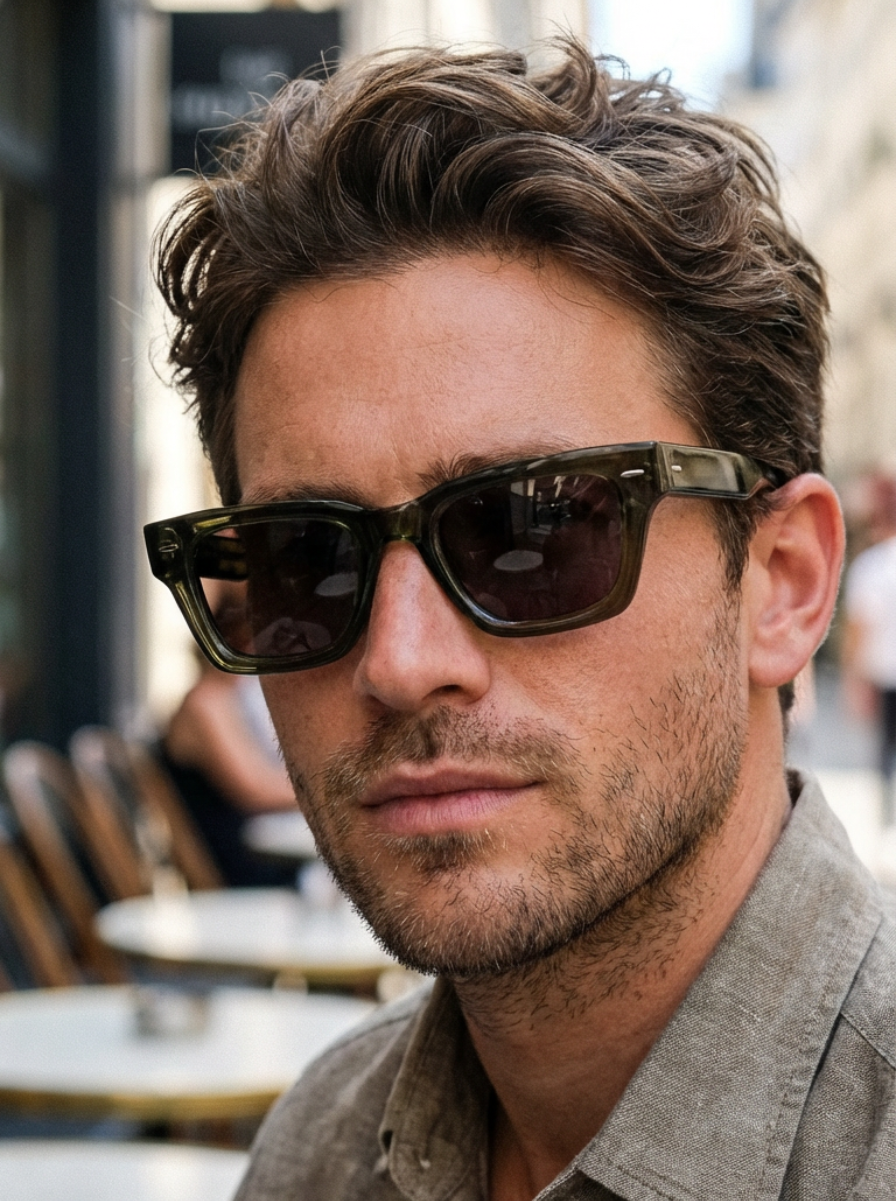 Boléro Knox — Bold Square Wayfarer Sunglasses
