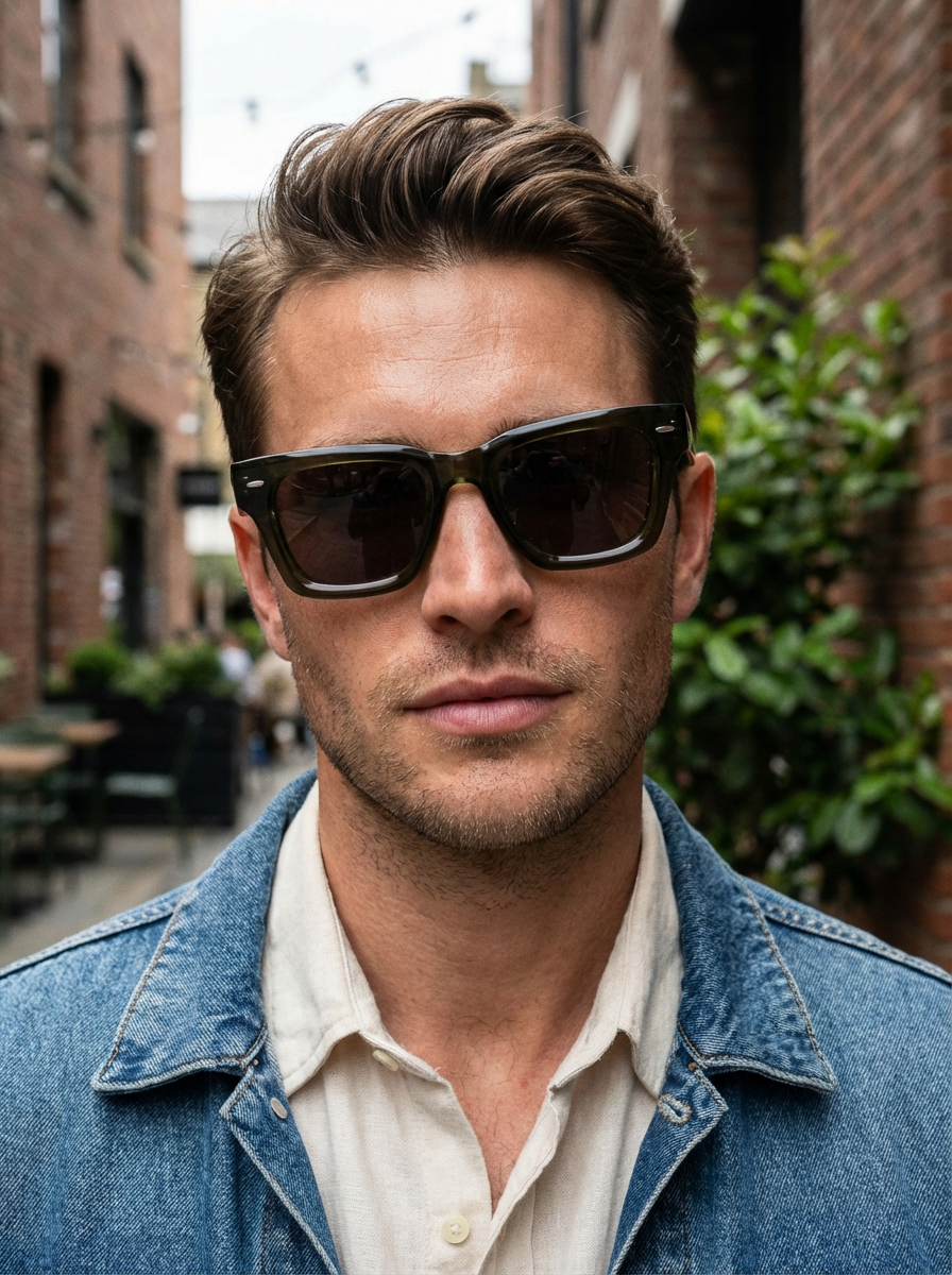 Boléro Knox — Bold Square Wayfarer Sunglasses