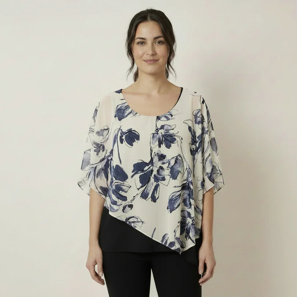Blouse en mousseline