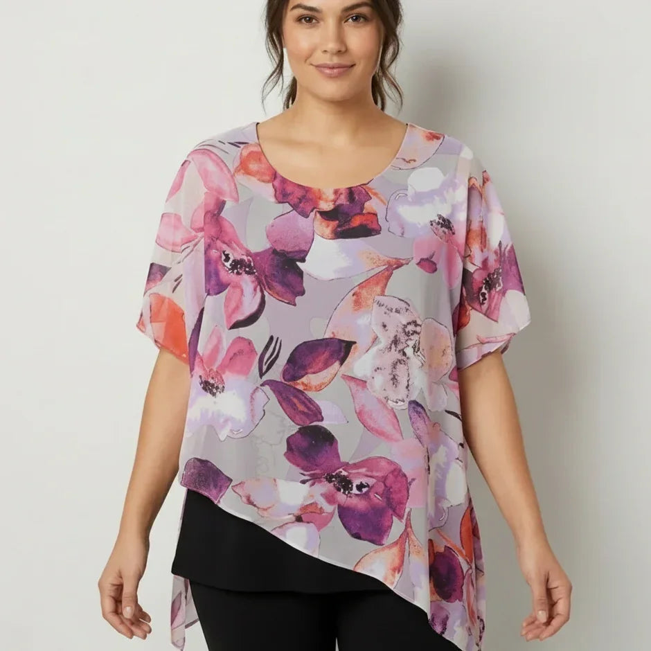 Blouse en mousseline
