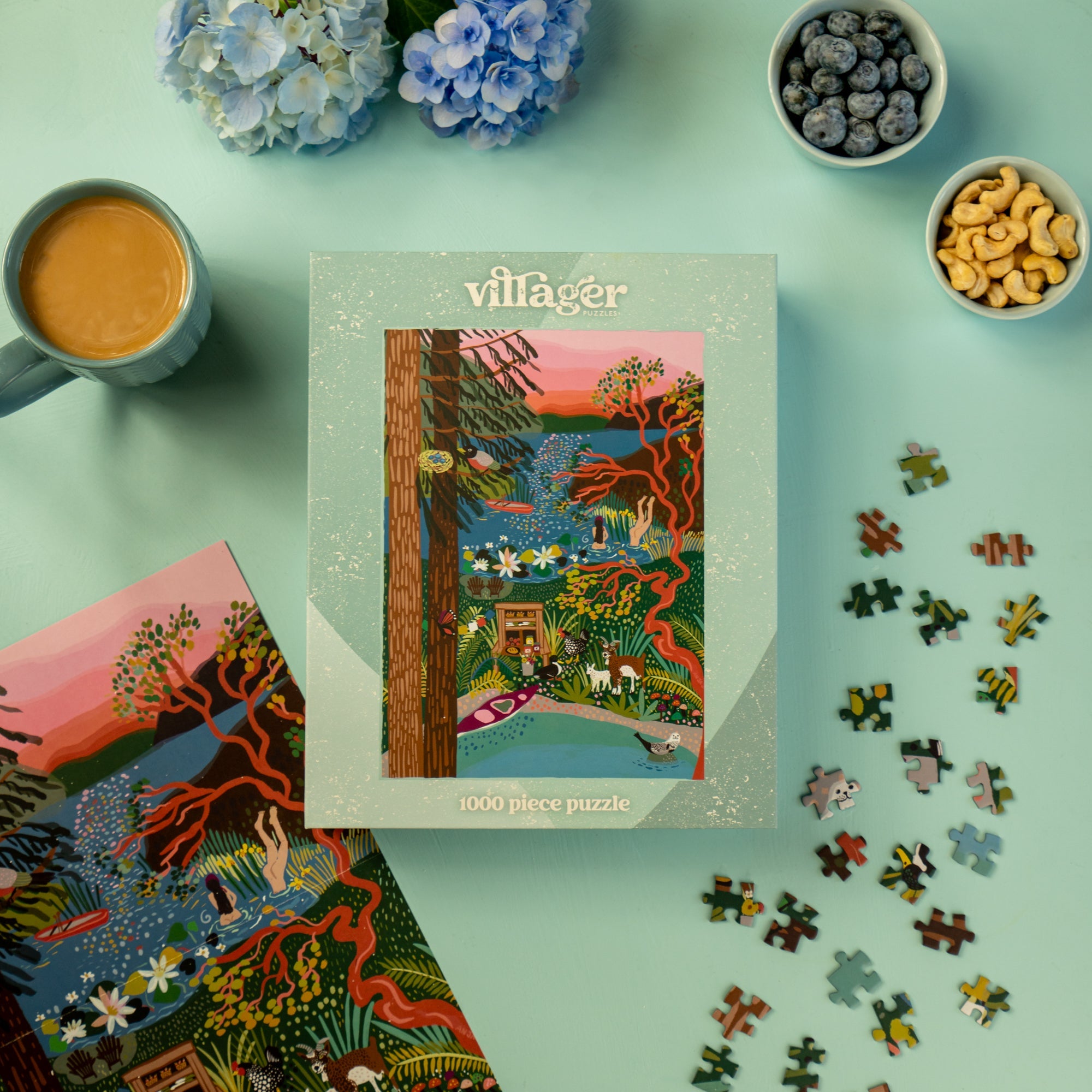 Salt Spring Island | 1000-Piece Puzzle for Adults | Designed in Canada by Anja Jane