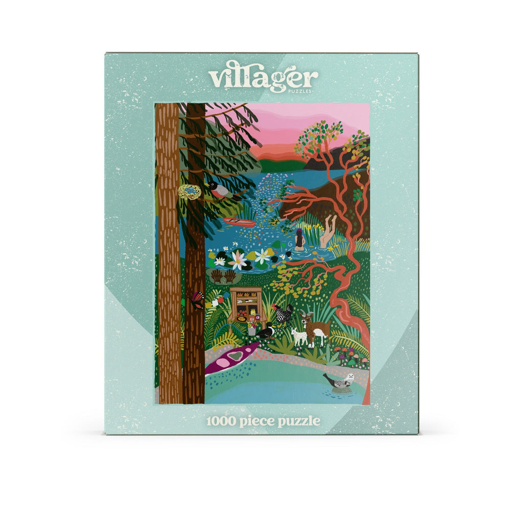 Salt Spring Island | 1000-Piece Puzzle for Adults | Designed in Canada by Anja Jane