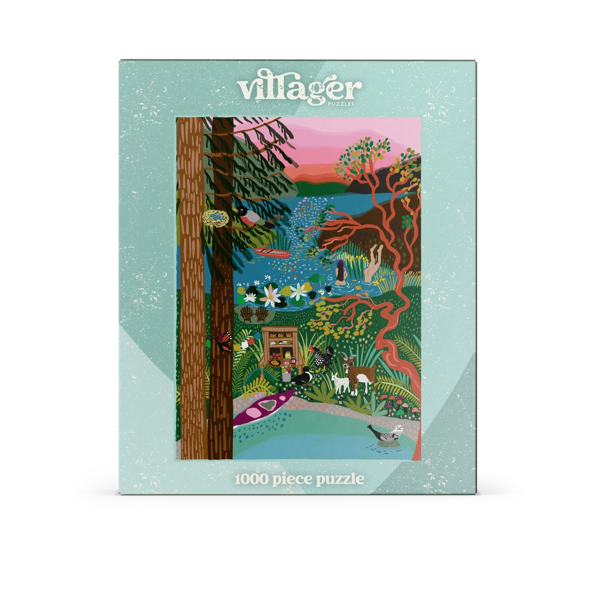 Salt Spring Island | 1000-Piece Puzzle for Adults | Designed in Canada by Anja Jane