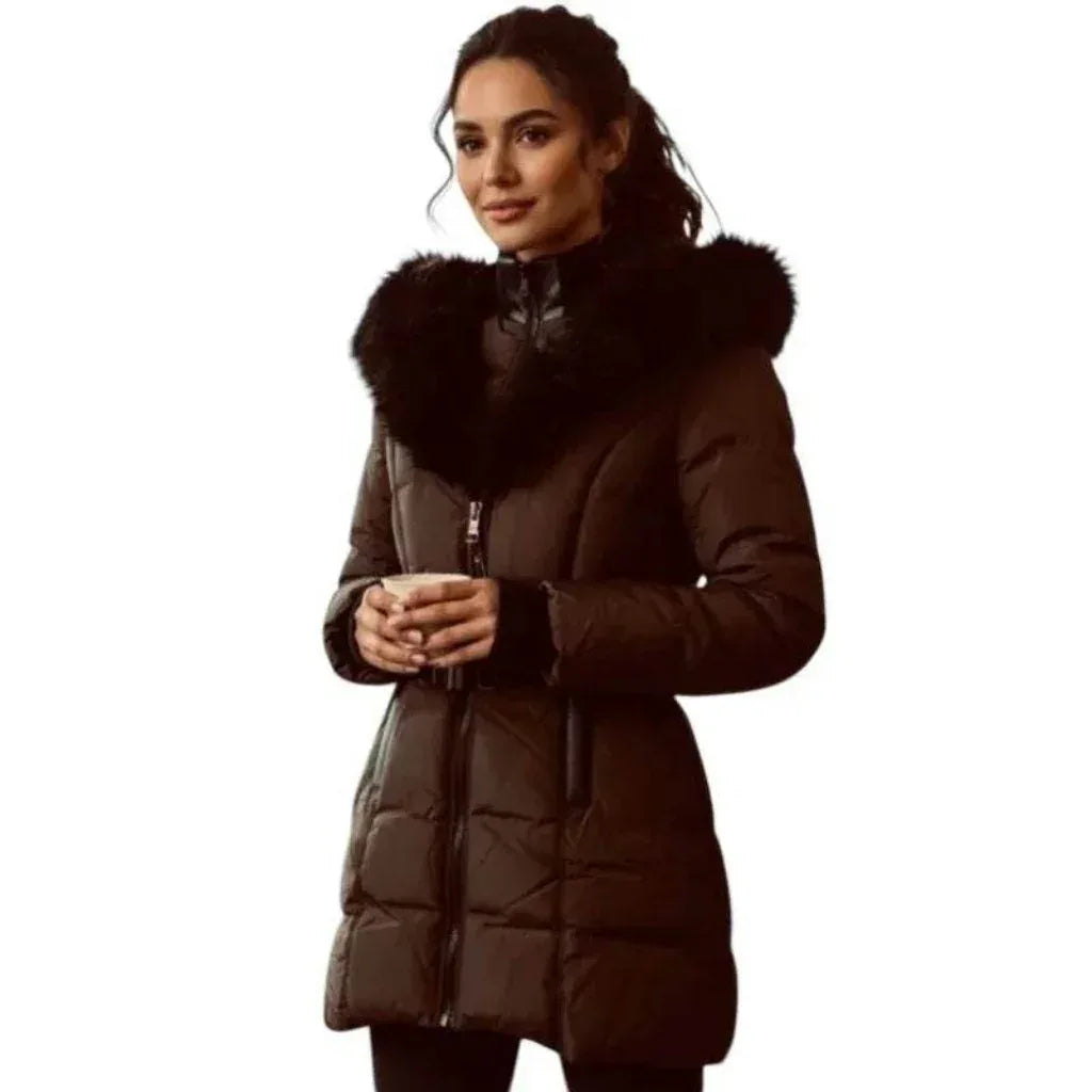 Manteau avec ceinture