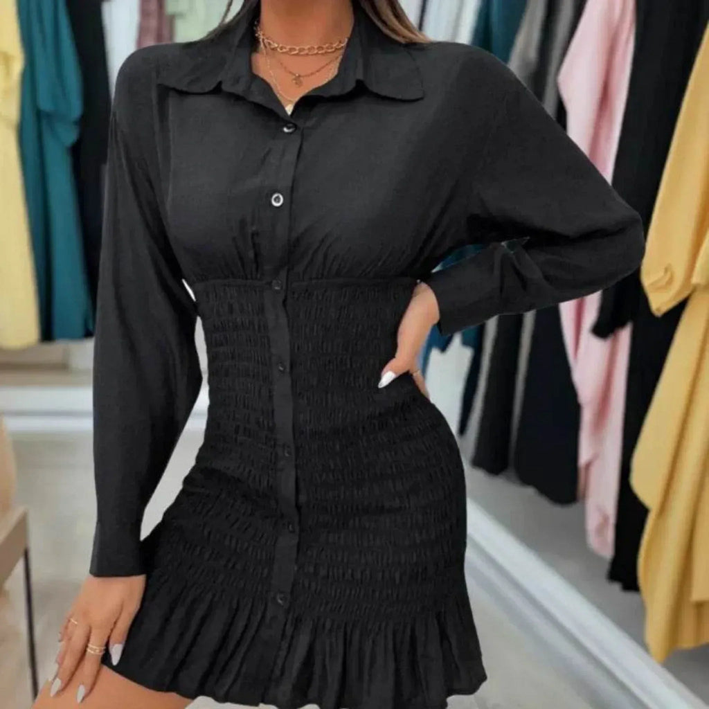 Robe smockée C'est Elle