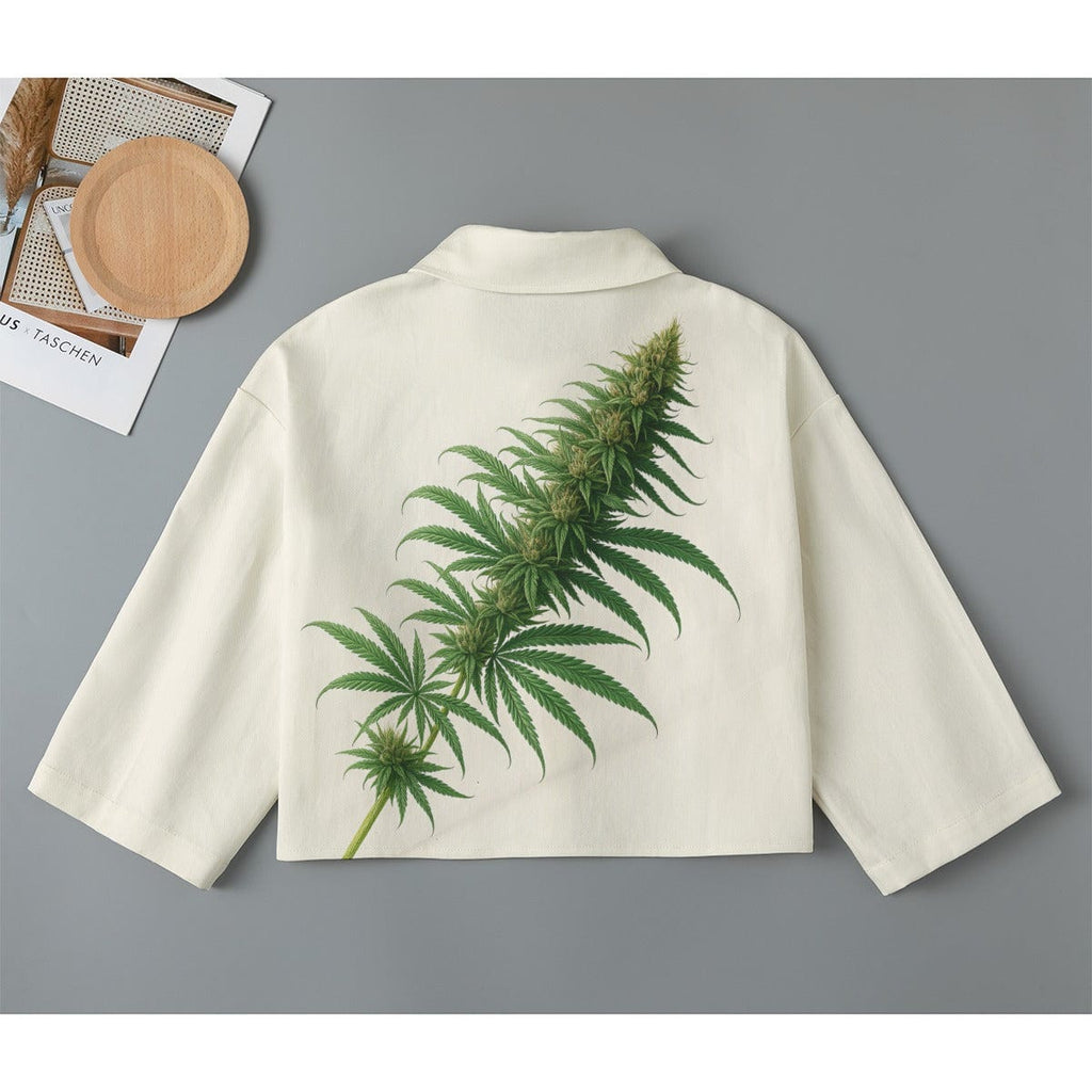 Flora Women's Cropped Jacket | Cotton