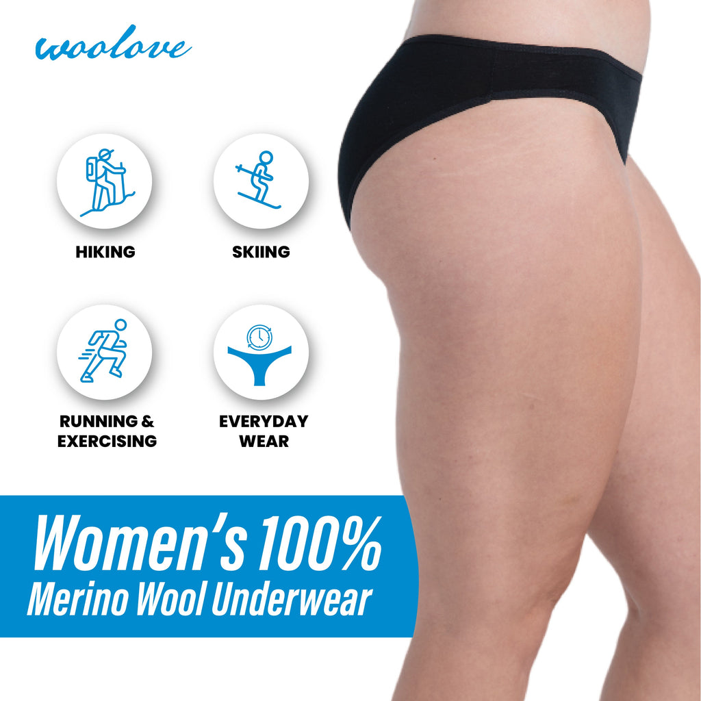 Women's Merino Wool Bikini Brief