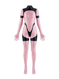 Anime Sci-fi Spandex Swimwear Racing Suit Full Bodysuit Zentai with Crotch Zipper