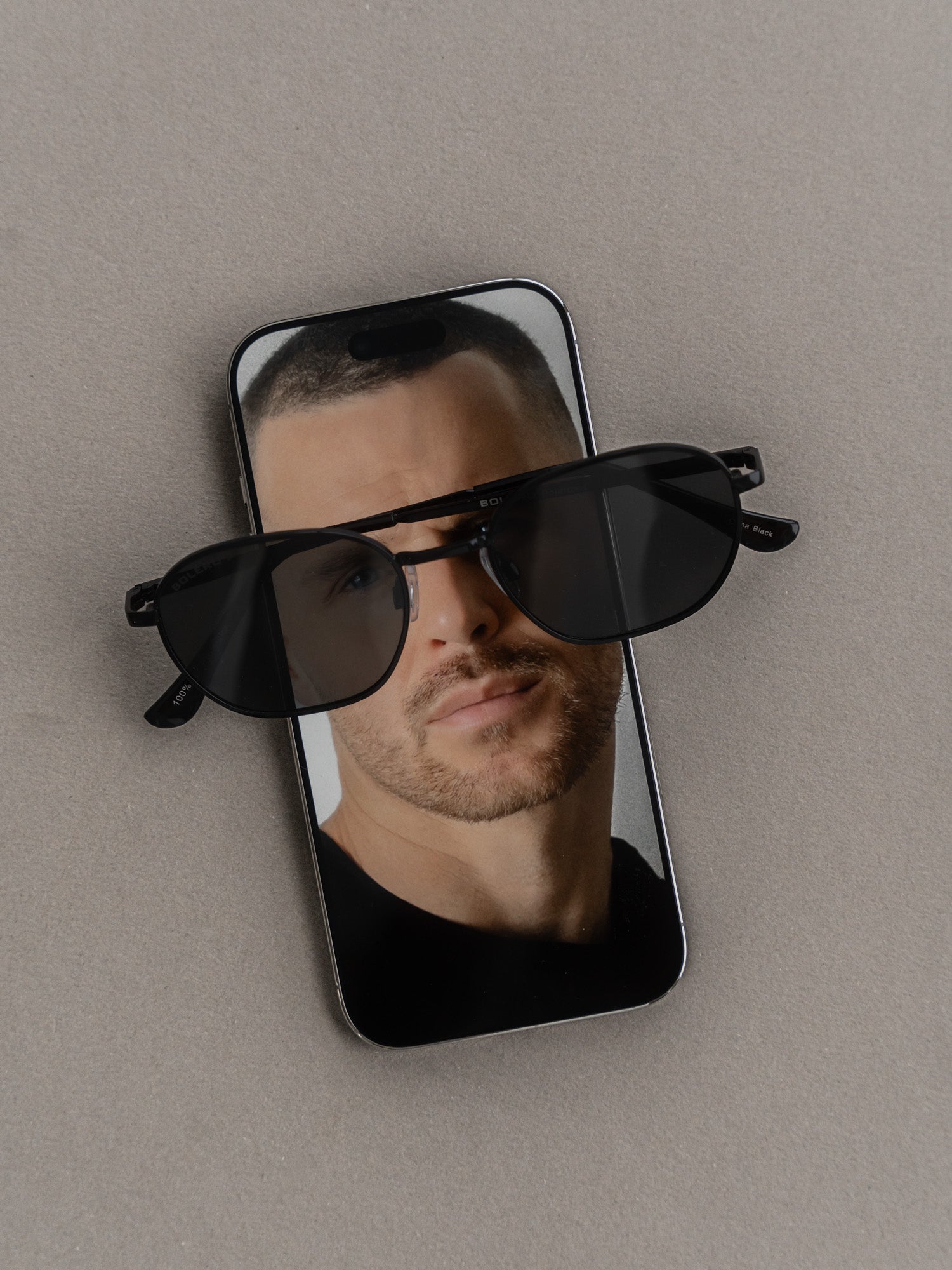 Boléro Onyx — Hexagonal Sunglasses