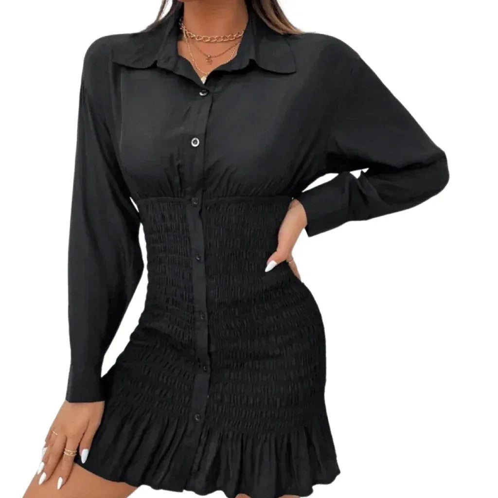 Robe smockée C'est Elle